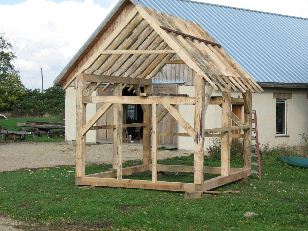 10x10 Hip Roof Shed Plans How to Build DIY by