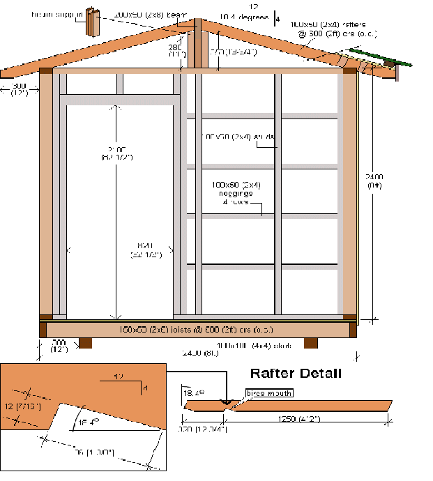 Free Wooden Shed Plans Uk How to Build DIY by ...