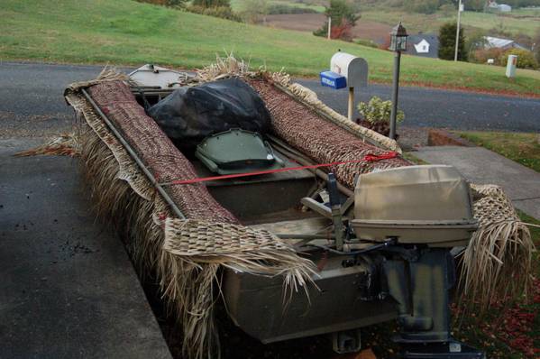 Homemade Duck Boat Blinds Plans