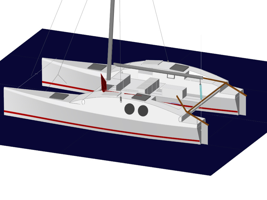 Catamaran Sailboat Plans