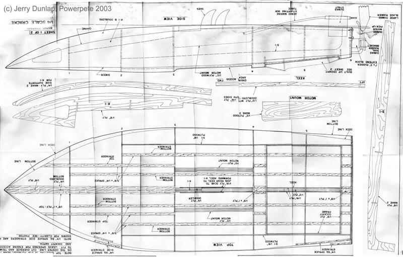 RC Boat Plans