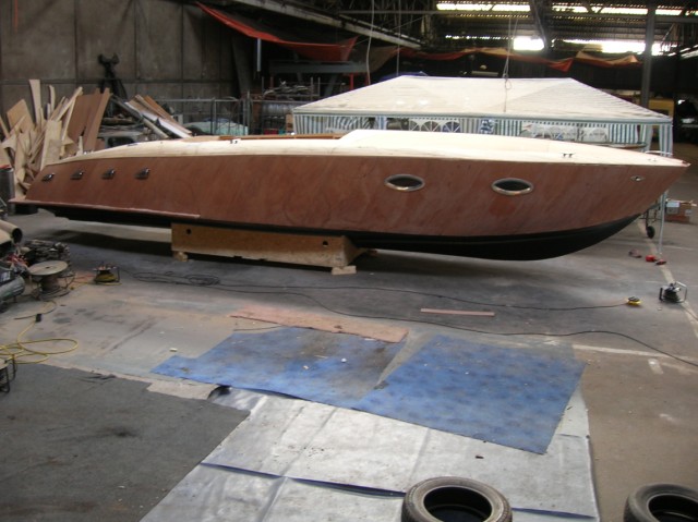 Mahogany Runabout Boat Plans