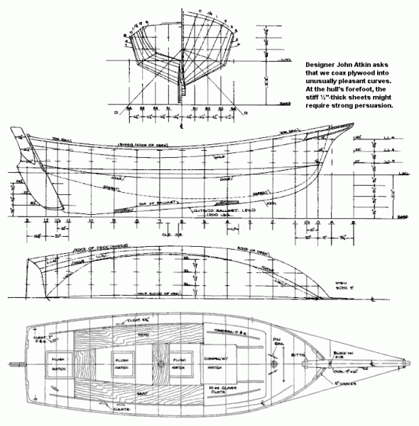 Access Free plywood cruiser boat plans | free design