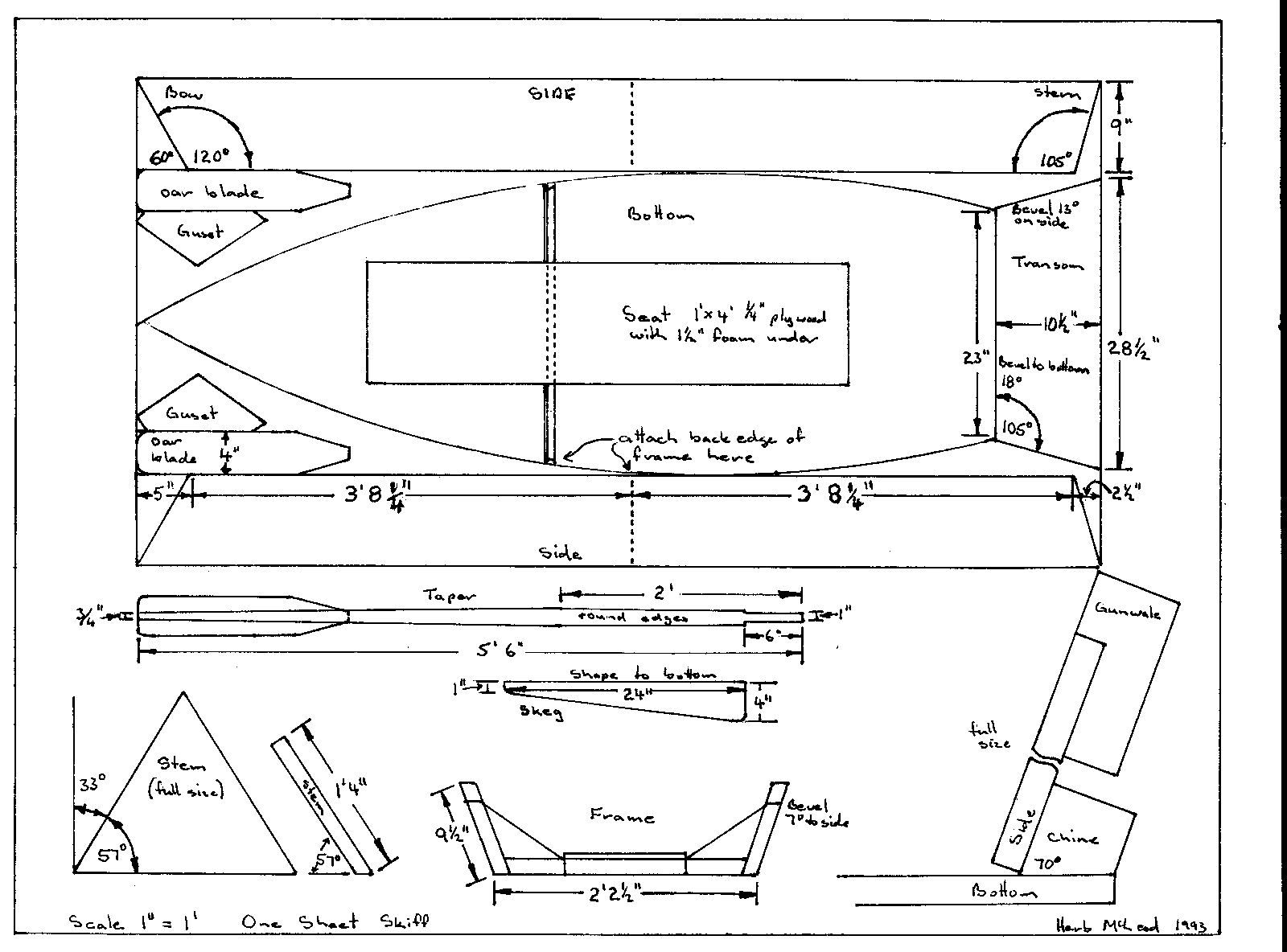 Stitch and Glue Boat Plans