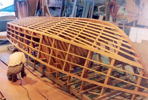 Boat Wood Boat Hull Construction | How To Build DIY PDF Download UK 