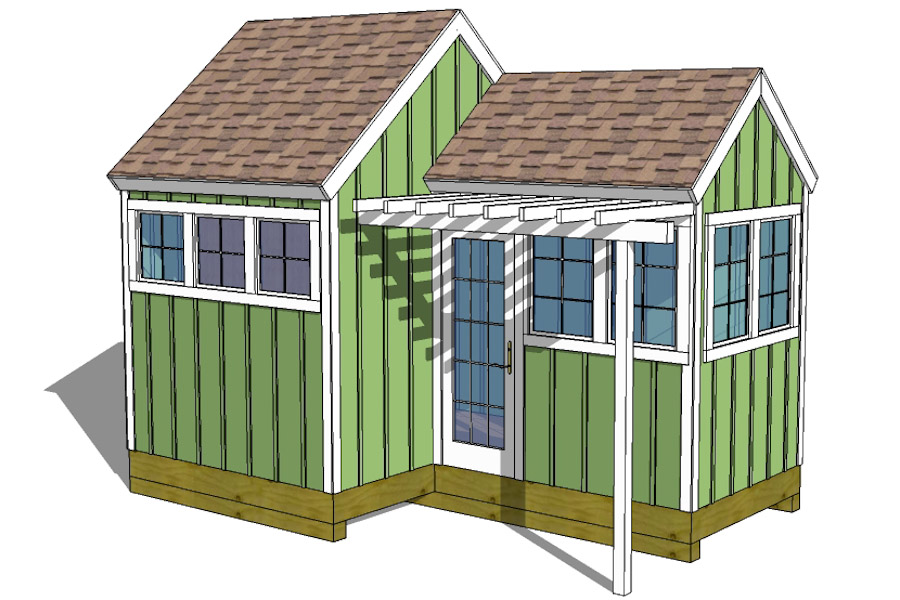 Gres: Diy 8x8 shed plans greenhouse from pvc