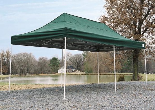 10X20 Canopy Tent Green