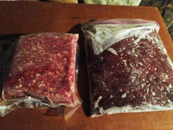 鹿のひき肉