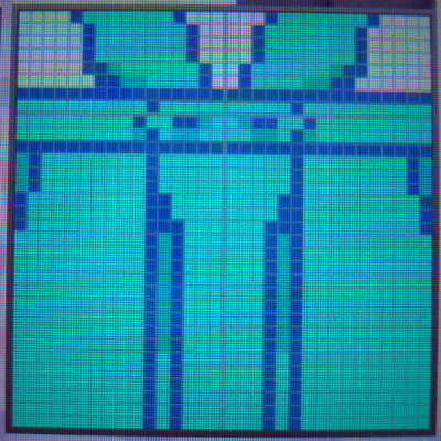 とびだせどうぶつの森 ドット絵 EVA制服 表下