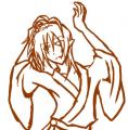 寝ぼけて髪の毛結べない