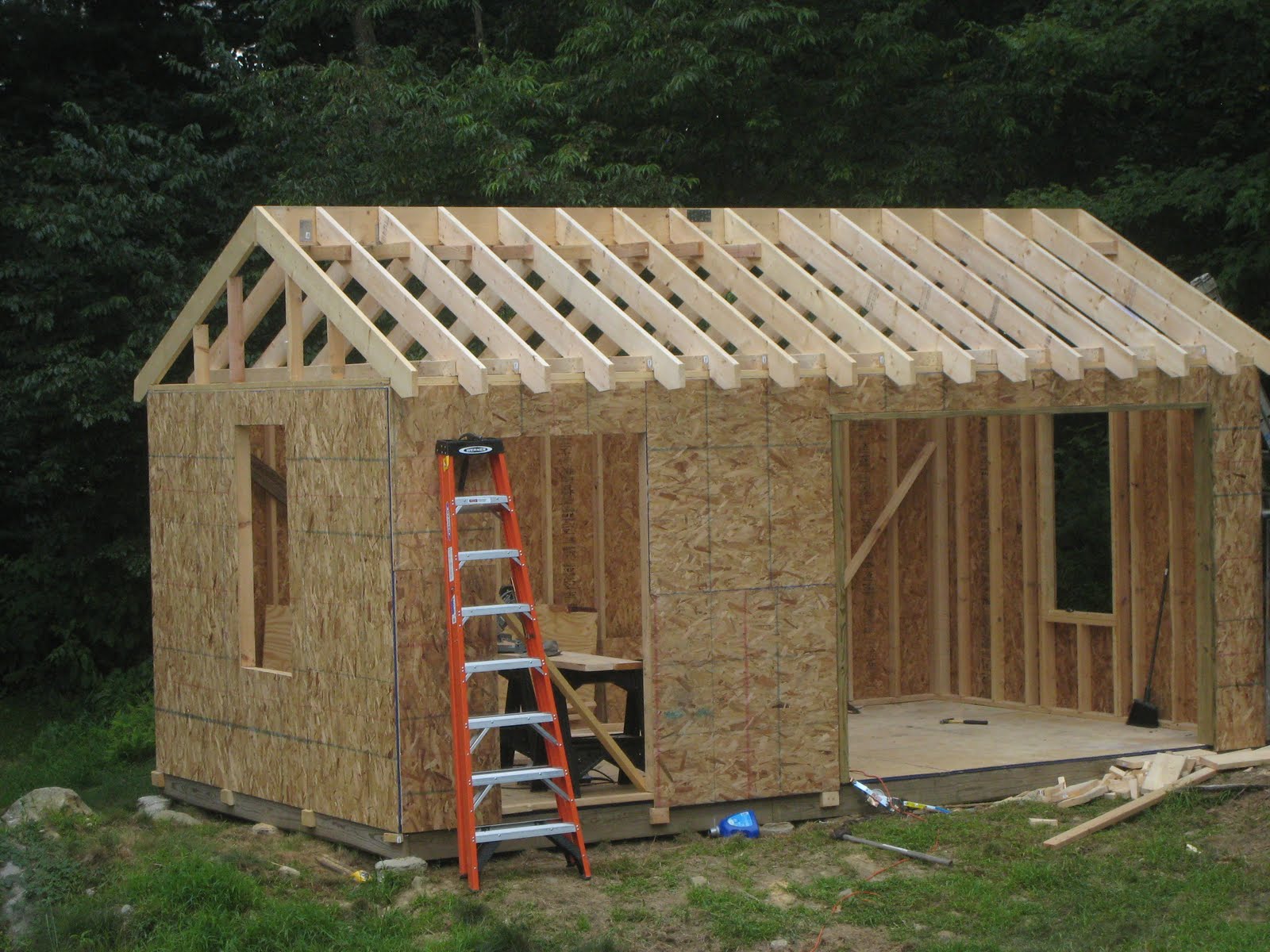 12x20 Shed Plans How to Build DIY Blueprints pdf Download 12x16 12x24 ...