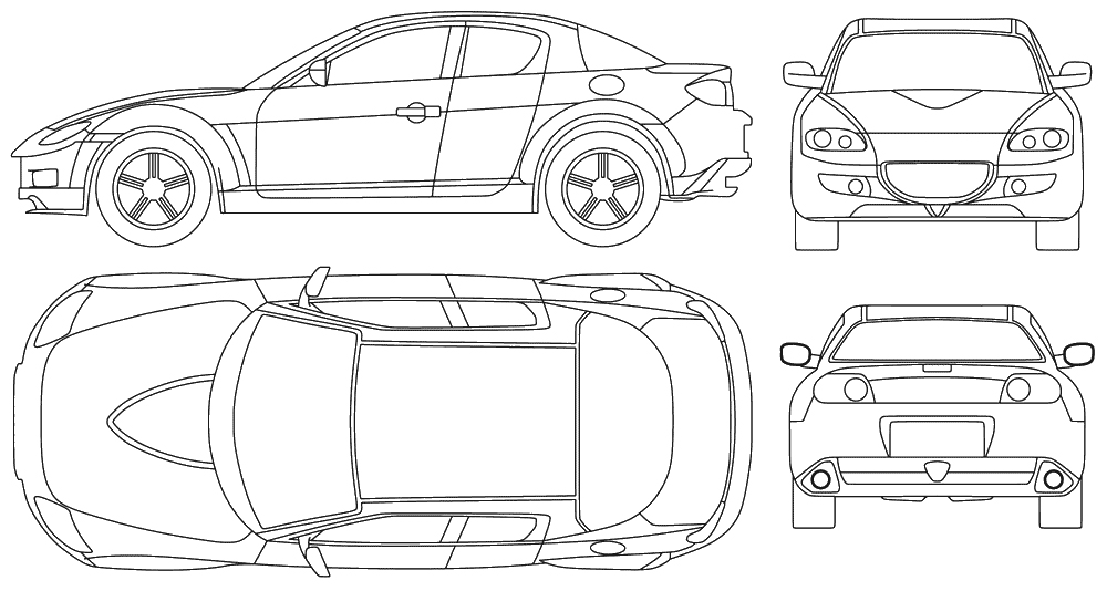 Car Blueprints