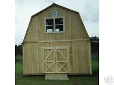 Shed Plans 2 Story How to Build DIY Blueprints pdf Download 12x16 ...