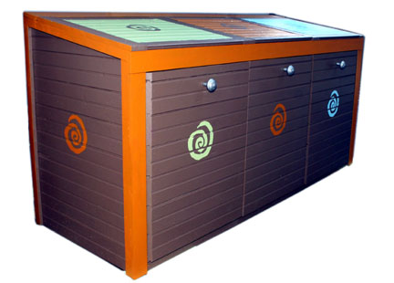 Garbage Storage Shed