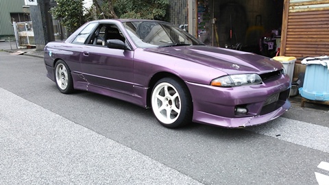 HCR32 やっと元通り!車高調取り付け アライメント調整など~