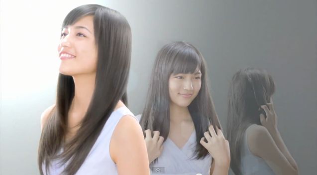 PG PANTENE「髪の質感かわっる」川口春奈2