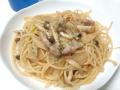 ベーコンしめじパスタ_20120608