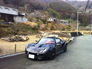 田舎の風景にエリーゼって合いますね