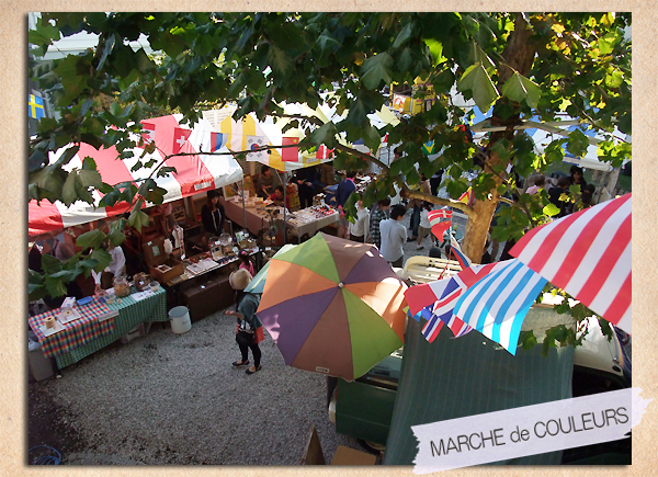 MARCHE de COULEURS