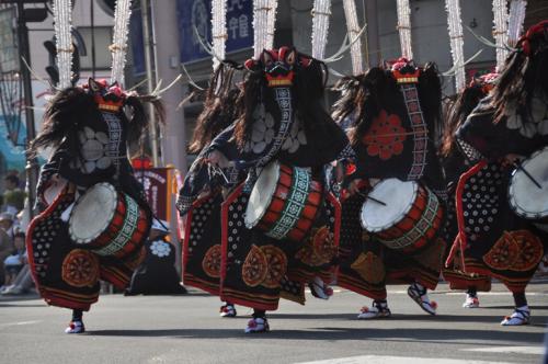 花巻祭り 鹿踊り