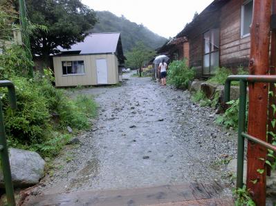 ウェルキャンプ西丹沢 雨天