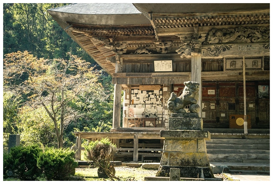 法用寺御堂
