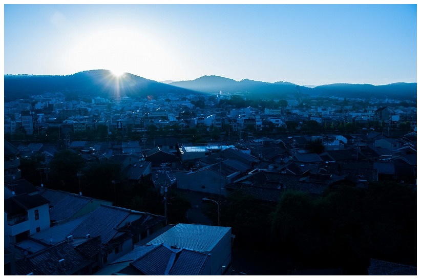 京都の日の出