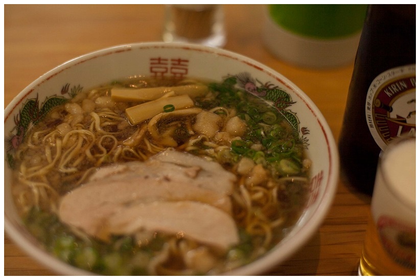 尾道ラーメン・朱華園にて