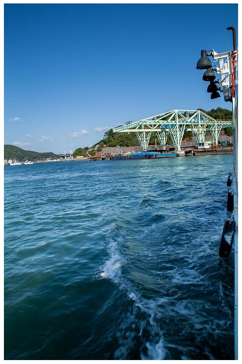 向島運航で、尾道水道