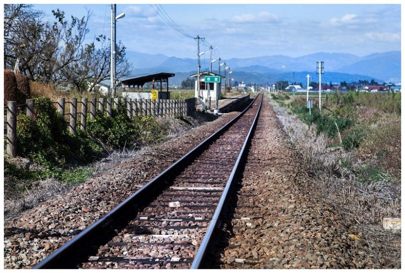 只見線、若宮駅