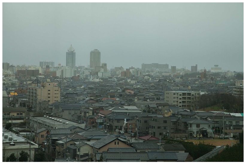 新潟市街風景
