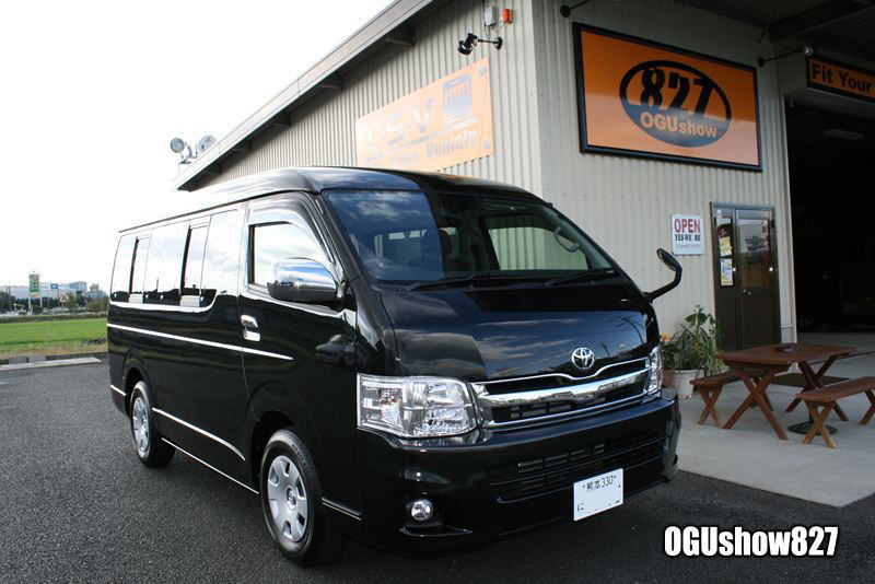 ベッドもついてる10人乗りハイエースワゴンGL W-827