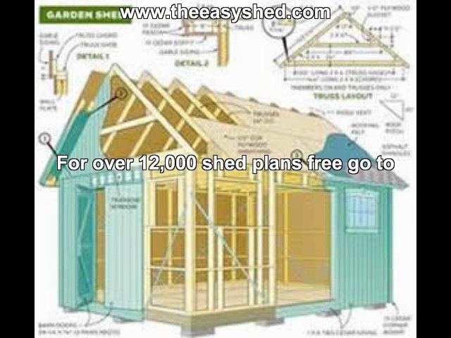 Shed Plans 16 X 16 Free
