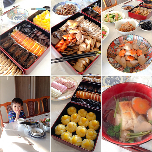 実家 おせち 2014