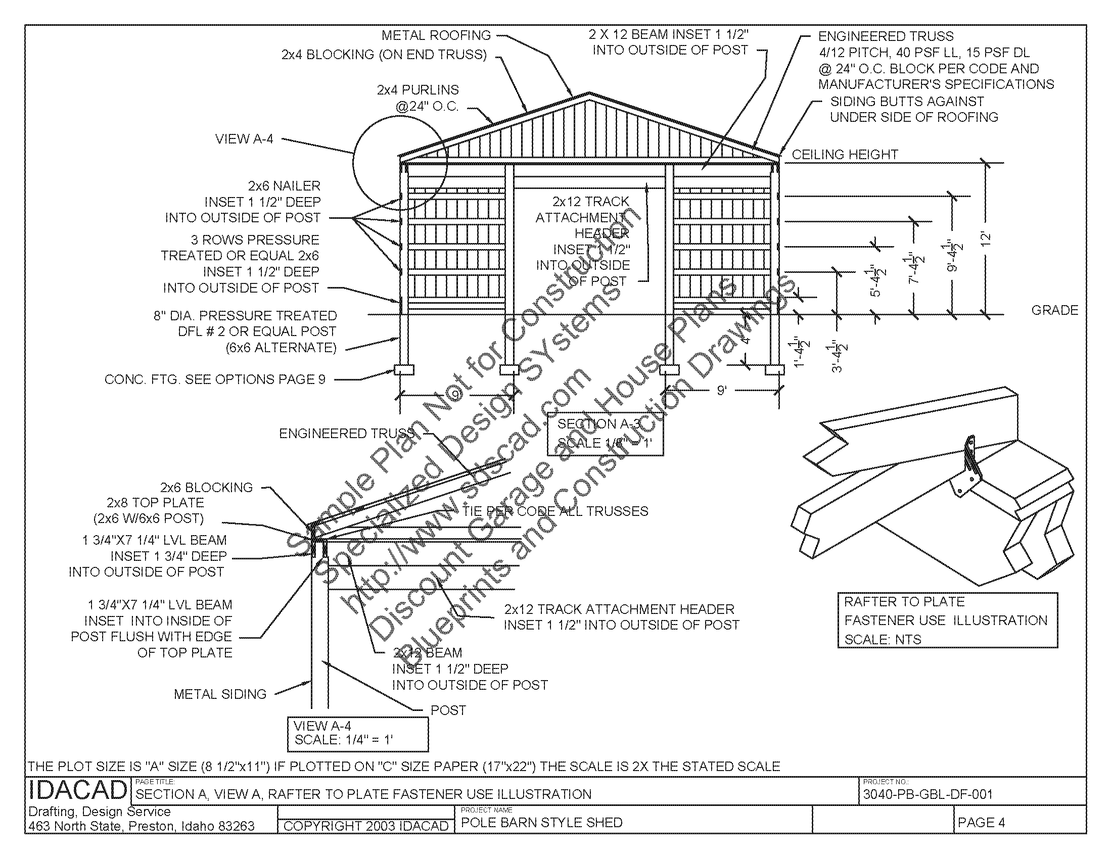 pole-barn-construction-plans-how-to-build-diy-blueprints-pdf-download-12x16-12x24-8x10-8x8-10x20