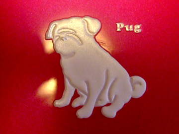 I Love Dog Pug