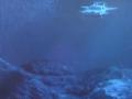 水中に