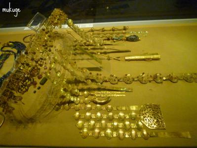 金冠塚木棺出土品2