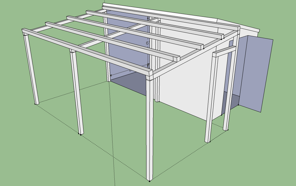 Pent Roof Shed Plans