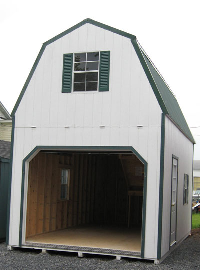 Two-Story Storage Shed Plans