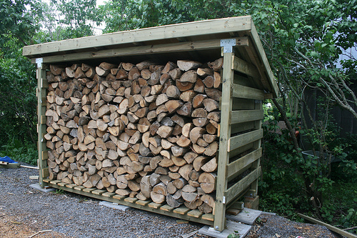 Firewood Wood Shed Plans