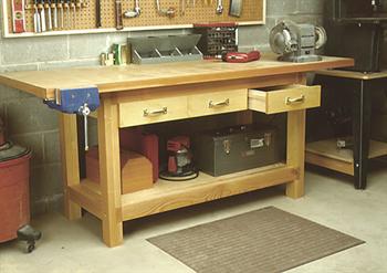 Wooden Work Bench Plans Free - How to learn DIY building Shed ...