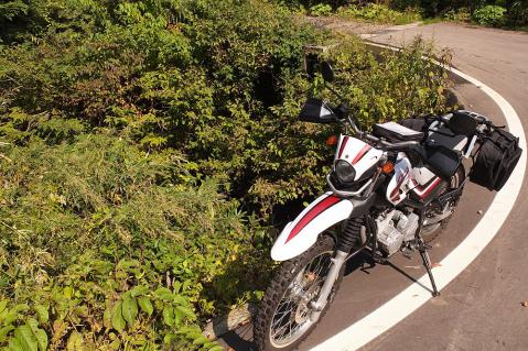 一年前のバイク事故現場-121021(日)