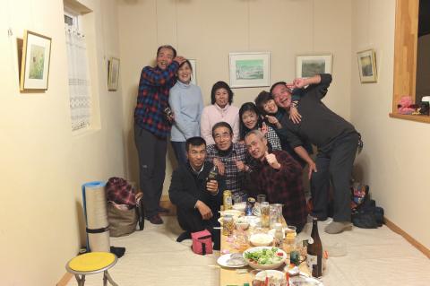 好山病友の会忘年会集合写真 -121126(月).