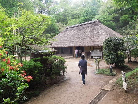 古民家園へ