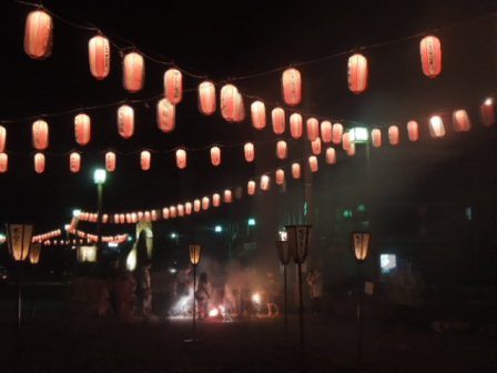 木曽踊り前
