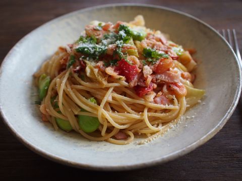 さくらえびパスタ