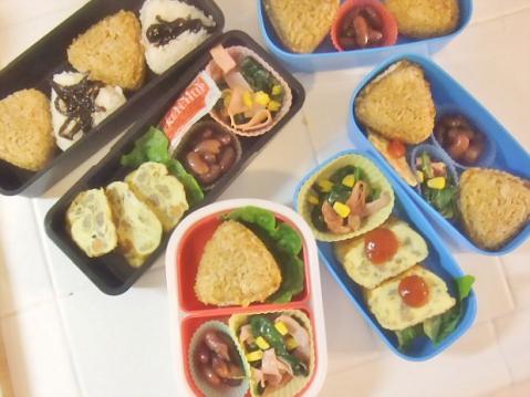 みんなのお弁当~~♫