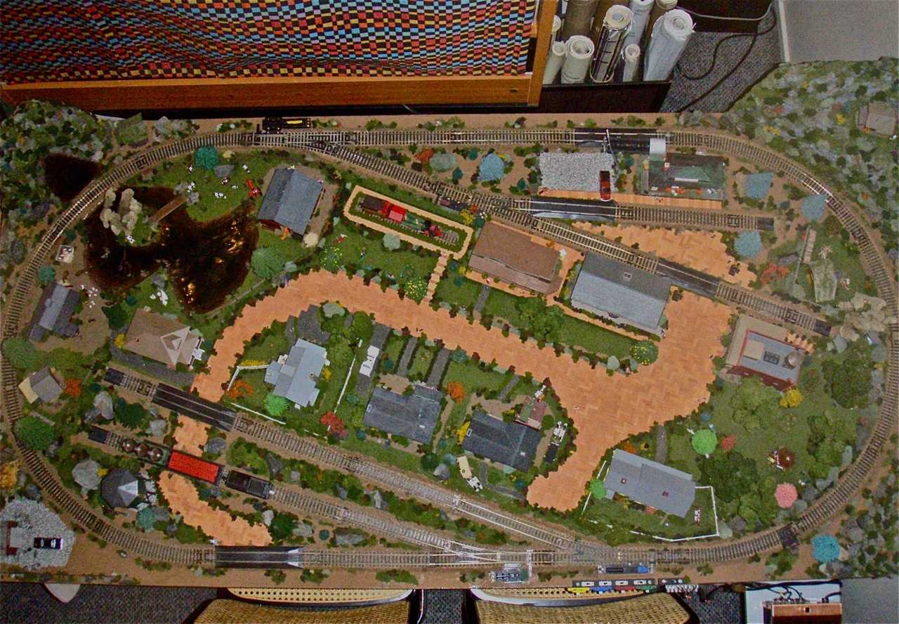 4x4 n scale layout