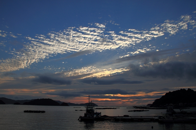 宇和島夕景